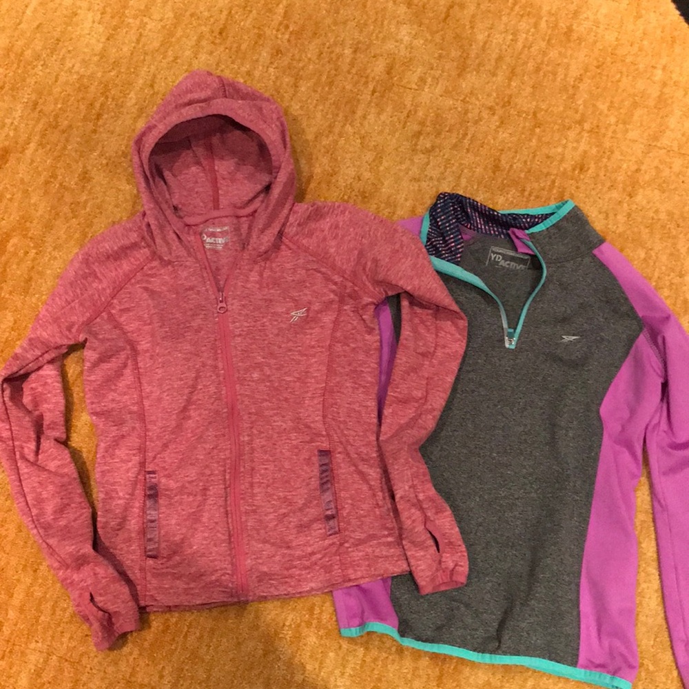 Young Dimension pullover top and zipped hoddie 5️⃣5️⃣5️⃣